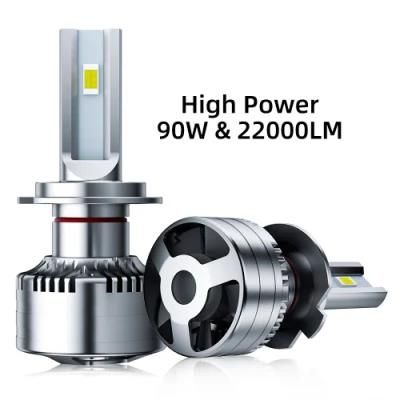 High Quality 9005 Hb3 Motorcycle Automotive Lighting Emark IP68 LED 9006 Headlight Bulbs