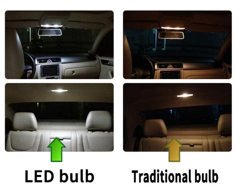 12V 24V 4014SMD Festoon Car Reading LED Bulbs 42mm 39mm 36mm 31mm