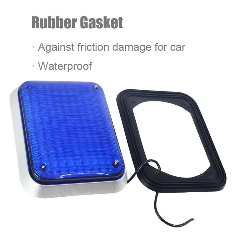 Haibang Blue Ambulance Side Surface Mounting Square Emergency LED Light