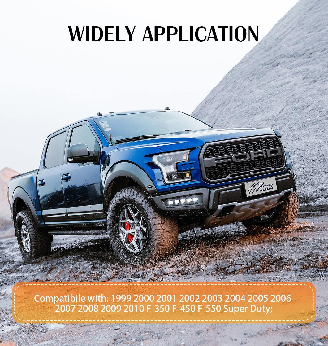 Yellow LED Side Light Assemblies for Ford