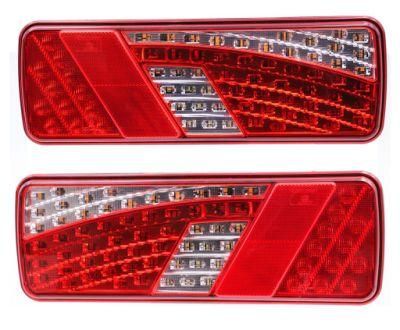 Good Supplier 10-30V Reflector Turn Stop Tail Reverse Fog LED Combination Rear Lights for Truck Trailer