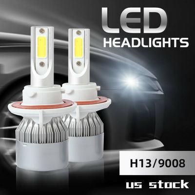 H13 LED Headlight C6 H4 H7 Car LED Light Bulb