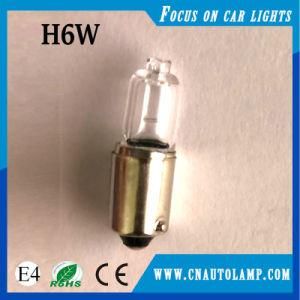 Halogen Lamp Clear Auto Bulb H6w Ba9s