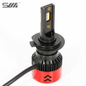 44W 3200lm 6000K E6 H7 Car LED Headlights