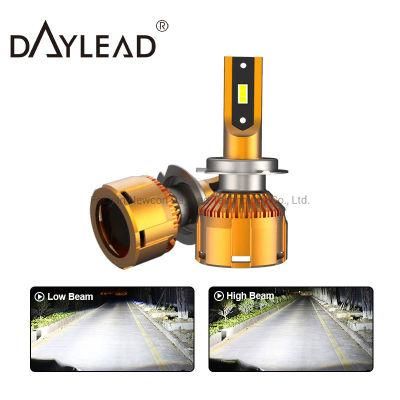 High Lumen Auto Lighting System 9005 9006 H11 H7 H4 Bulb Car LED Headlight