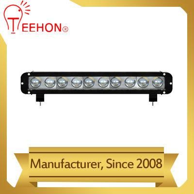 4D Lens 100W LED Single Light Bar with Ce RoHS