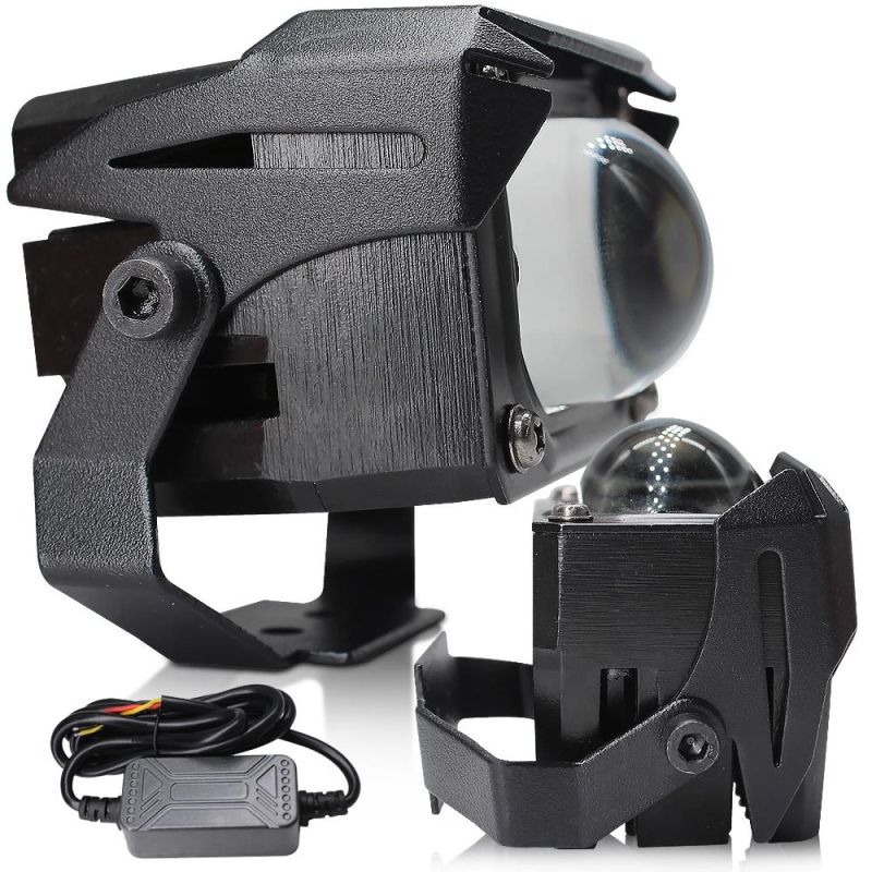 Lightech Auto P25 LED Projector Work Light 3inch with Motorcycle Headlight H4 3000K&6000K C6 S2 S1 Bulb