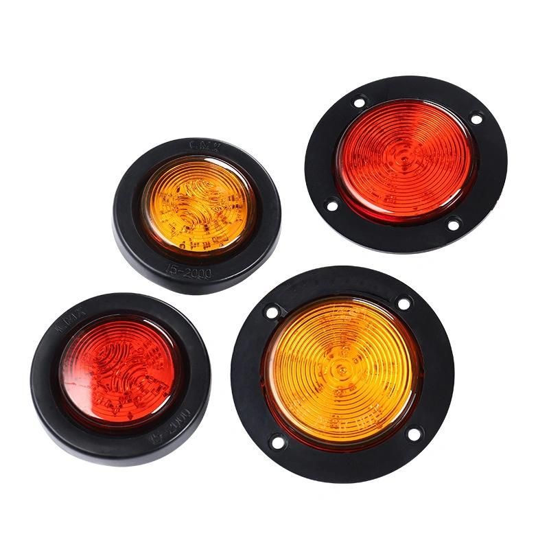 6LED 2.0inch Marker Lamp Trailer Lights