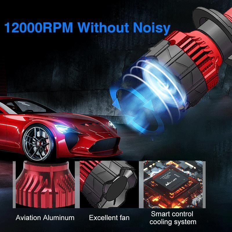 K5 9005 LED Headlight High Power 6500 Kelvin