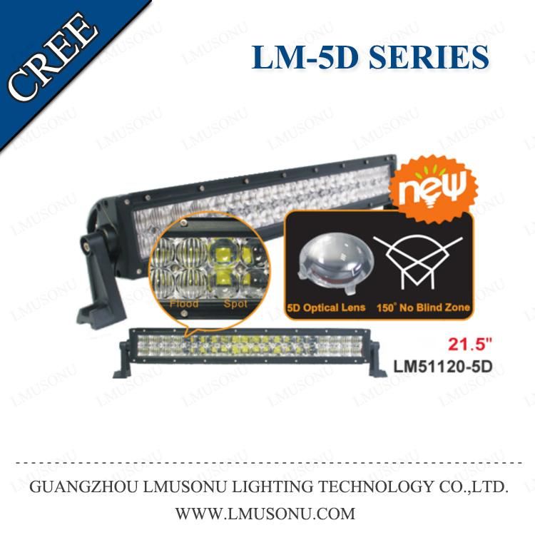 4X4 5D Straight CREE LED Light Bars 120W 180W 240W 288W 300W