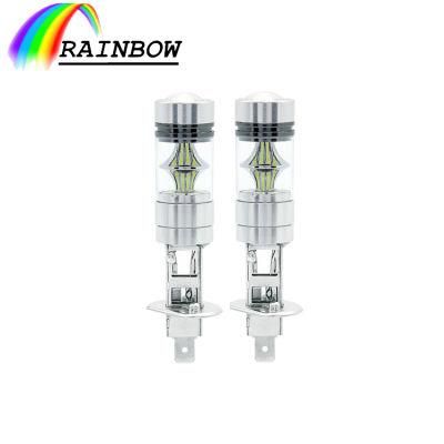 Mini Size H4 H7 LED H1 H11 H8 H9 Hb4 LED Turbo Car Headlight Bulbs Car Fog Light Lamp 80W 6000K 12000lm 12V 24V