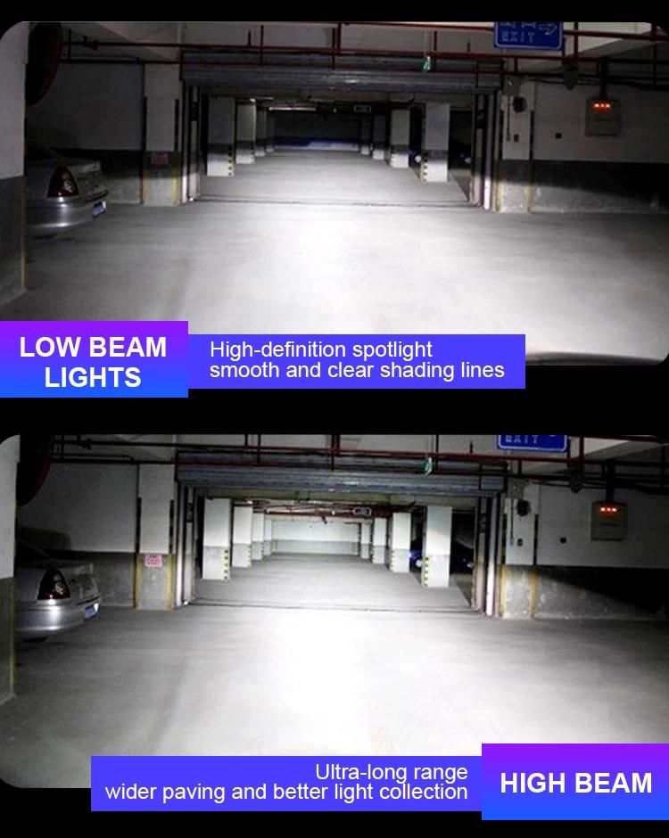 Mini LED Car Headlight LED Headlight Csp COB Bulb 150W 26000lm High Power 6500K LED Bulb H7 9006 Auto Fog Lights