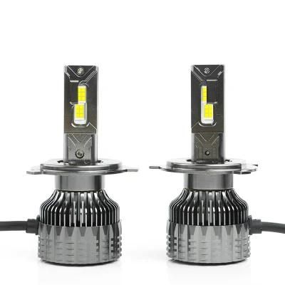 Super Bright 55W 6500K 5500lm LED H4 Cambus H7 LED Headlight Bulbs