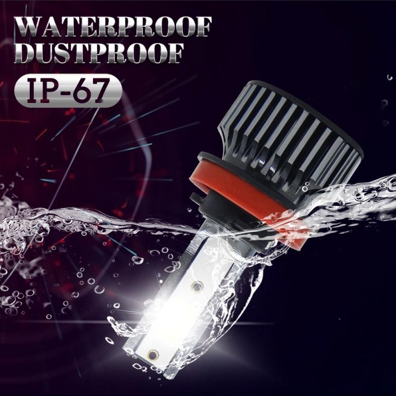 Powerful Super Bright LED LED Headlight H11 Auto Lamp Car Automobiles LED Head Lamp 12V 24V 6000K White Light