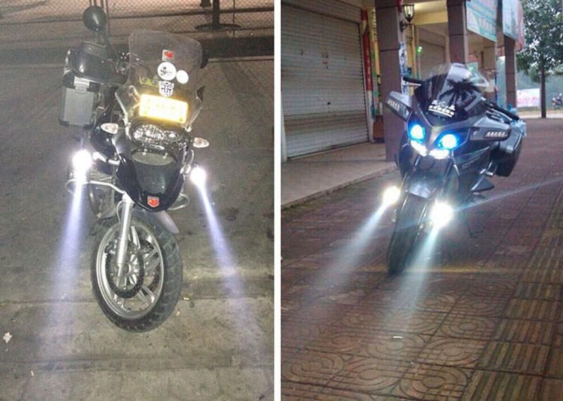 Motorcycle LED Headlight U7 U5 Transformers Laser Cannon Devil′s Eye Angel Eye Electric Car Headlight