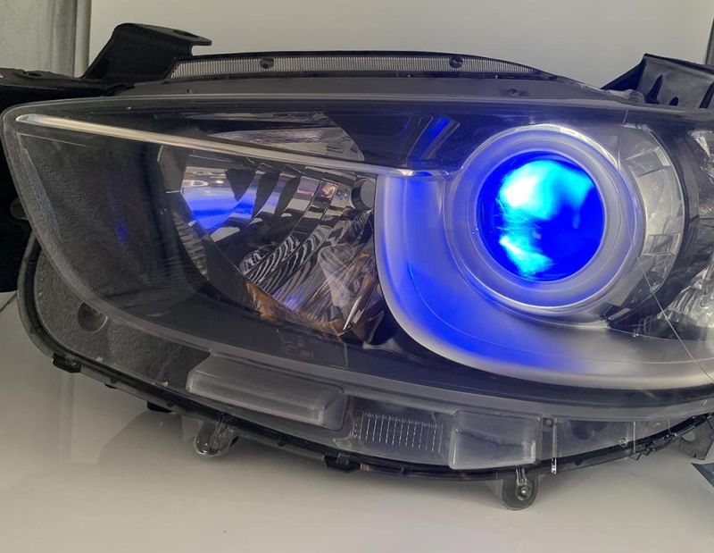 Canbus 8-19V 40watts D2h LED Headlight with Evil Eye