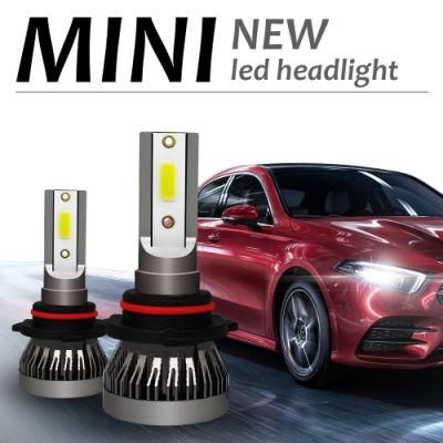 L1 Mini LED Headlight 9005 9006 H1 H4 H7 H8 H9 H10 H11 5202 COB 36W 8000lm White Car LED Headlight Bulbs 9005 9006