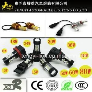 Tengyi Xgr LED Car Fog Light LED Auto Break Lamp Headlight Turn Light for Toyota Honda Nissan