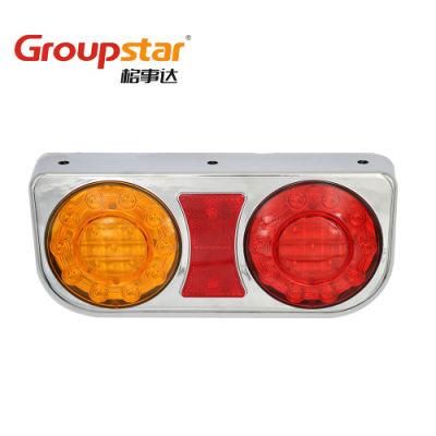 Manufacturer 10-30V Adr Indicator Turn Stop Reflector Signal Jumbo Truck Forklift Trailer Truck LED Rear Lamp LED Auto Lights