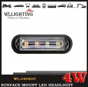 4 LED Surface Mounted Light Police Car Light