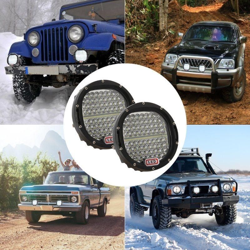 Car Accessories 300W 7inch LED Spot Work Light Truck Tractor Boat Jeeps ATV SUV Offroad Fog Driving Working Lamp LED Fog Light