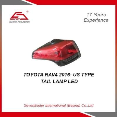 High Quality Auto Car Tail Light Lamp LED for Toyota RAV4 2016- Us Type