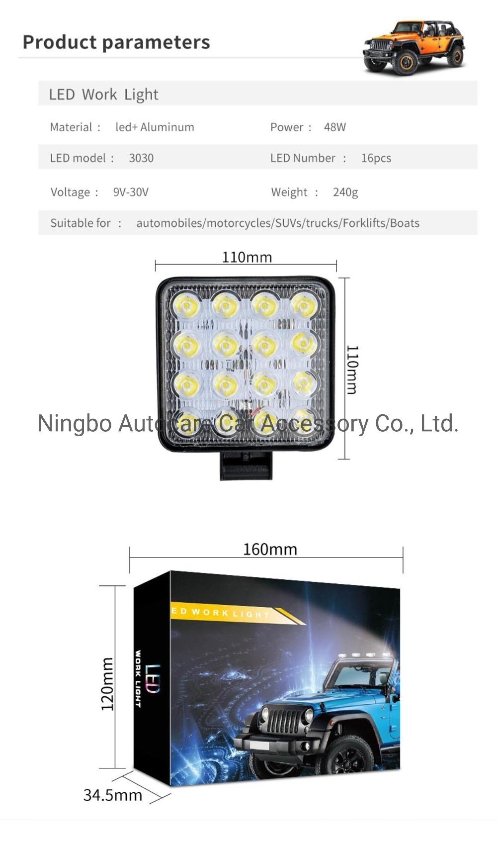 LED Car Light Factory Offer LED Working Light Cheap Price LED Car Light