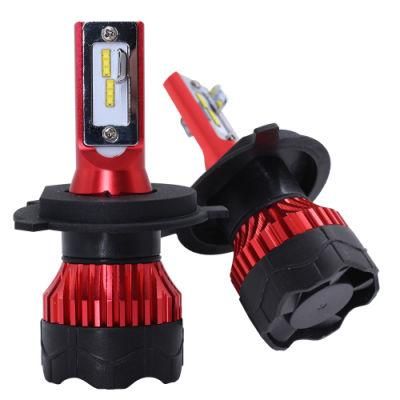 Powerful Mini K5 LED Headlight 72W 6000K H4 12000lm Car Headlight 6000K Csp 1860 Auto Lamps Beads Car Accessories Easy to Install