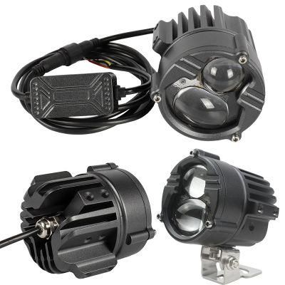 Best Selling LED Double Light Lens 70W 14000lm Motorcycle U30 LED Headlights 12V 6000K Headlight Bulbs Auto Headlamp