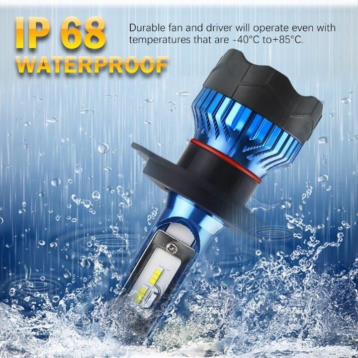 Newest K5 Car LED Headlight Csp Chips H4 H7 H11 9005 72W 12000lm Headlamp Kits