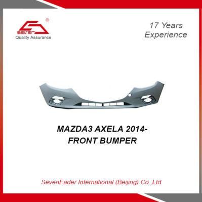 High Quality Auto Car Spare Parts Front Bumper for Mazda3 Axela 2014-