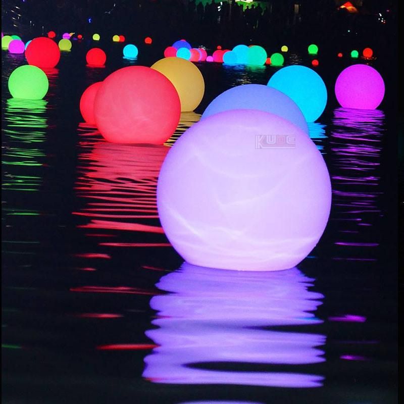 Outdoor Furniture Waterproof LED Hang Ball with WiFi Remote