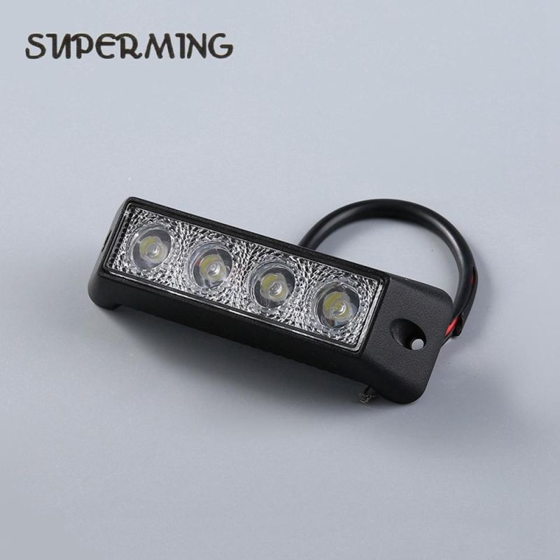 12W 18W LED Work Light Warning Light for Jeep Offroad