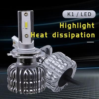 Highlight 2PCS H7 LED 12000lm LED Headlight Bulbs H1 LED H7 H8 H9 H11 H4 Headlight Kit 9005 Hb3 9006 Hb4 Auto LED H4 H3 Hir2 K1 Auto Lamps