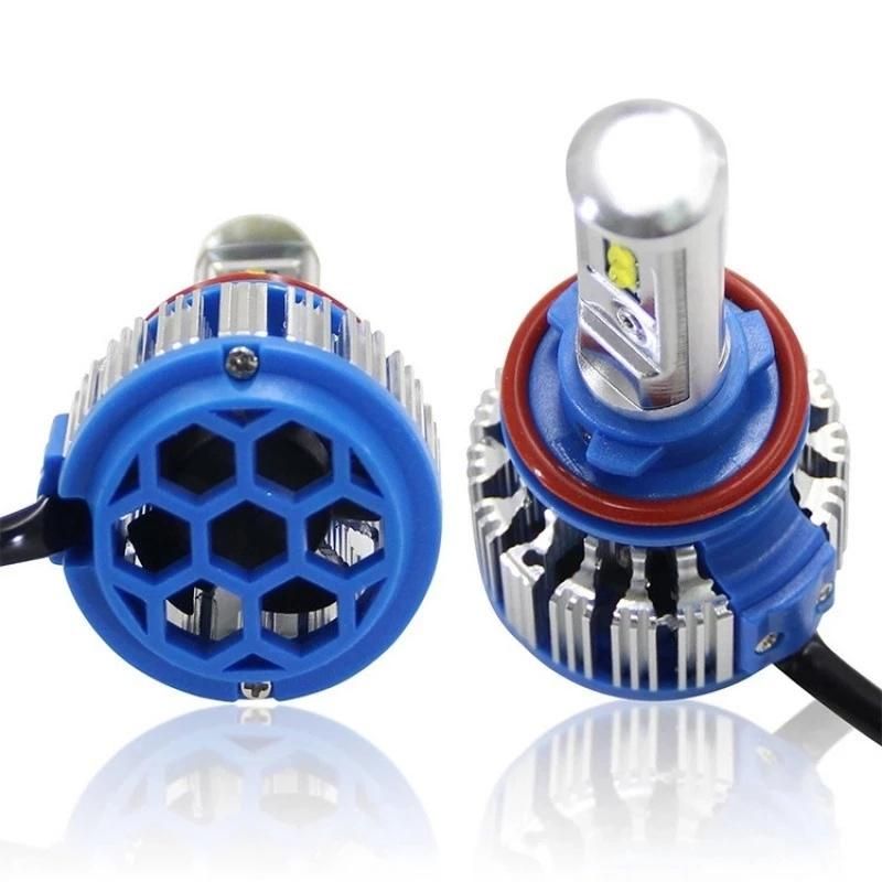 T1 Cheap Factory Wholesale High Power Import Chip High Low Beam 12000lm H1 H3 H11 H7 H4 Car LED Headlight