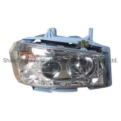 Sinotruk Weichai Spare Parts HOWO Shacman Heavy Duty Truck Electric Parts Cab Parts Factory Price LED Front Headlamp Wg9716720002