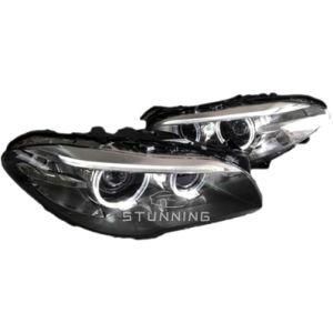 Original Half Assembly Head Light Head Lamp for BMW 5 Series F10 F18 Lci 2014 to 2017 Angle Eyes HID Xenon Headlamp Headlight