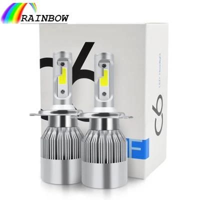 C6 11000 Lumen H4 LED Headlight Bulbs H7 Car LED Headlight/Globe/Bulbs/Light/Auto Global/LED Bulb/Lamp