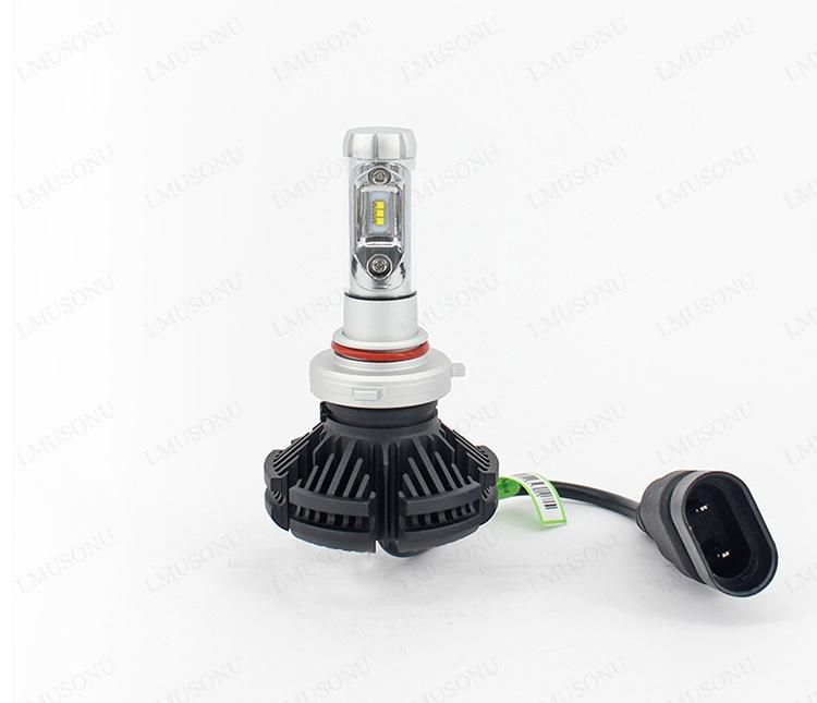 Lmusonu X3 Car Headlight 9005 LED Headlights LED Auto Lamp 25W 6000lm Auto Accessory