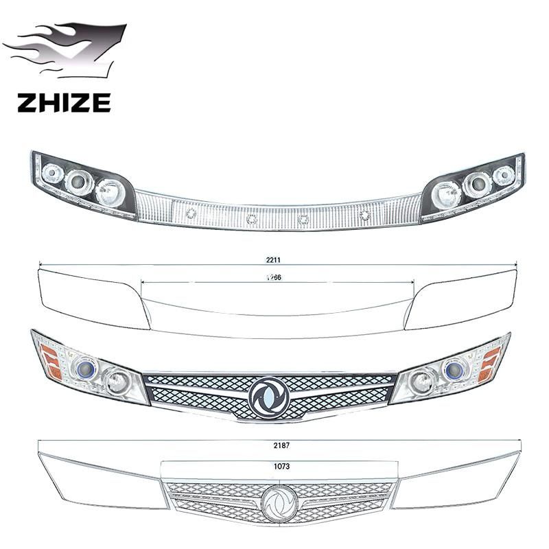 High Quality Dg2004 Front Decorated Lamp Dg2015-6 Combined Head Lamp of Donggang Lamps