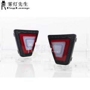 Mzorange Rear Bumper Light for Honda Jazz Fit 2014 2015 2016 Four Functions Rear Reflector Lights Driving Brake Light Fog Lamp