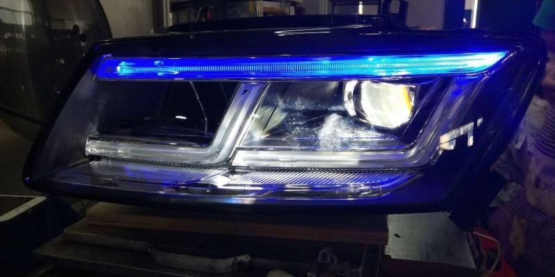 Modified Type Headlight with LED Lens for 2009-2017 Audi Q5