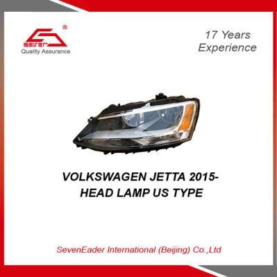 High Quality Car Auto Head Lamp Light Us Type for Volkswagen Jetta 2015-