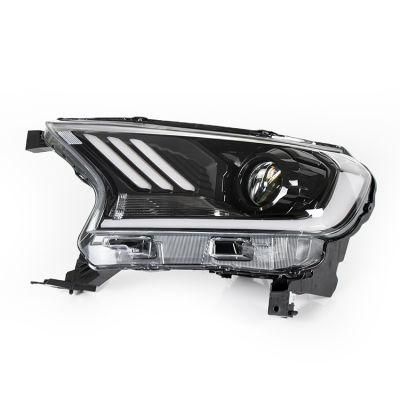 2021 LED Headlight Auto Parts 55W Car LED Head Light for Ford Ranger