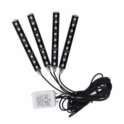 Colorful + Remote Control + Voice Control 12V Color Changing Car Styling RGB LED