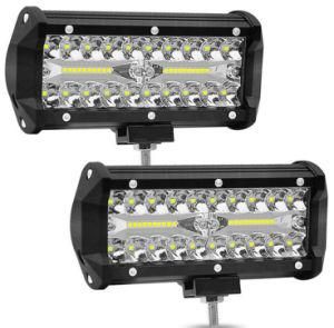 Car LED Lights LED Bar7 Inch 120W Work Lights off-Road Headlight Working Lights