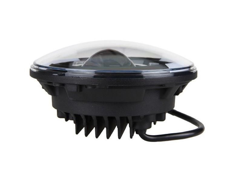 7 Inch Round 60W Halo Ring DRL Jeep LED Headlight