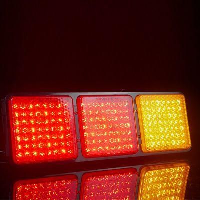 Manufacturer High Quality New Style Rectangle Combination Light Jumbo Truck Tail Lamp Combination Tail Lights for Trailer