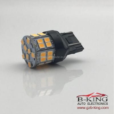 Amber 7443 T20 36SMD 2835 LED Turn Signal Light Bulbs