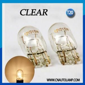 Miniature Lamp Car Turn Signal Light T20 Clear